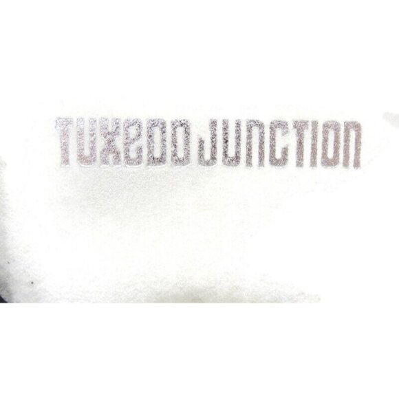 Tuxedo Junction Round Cufflinks Black & Silver Tone New IOB - Picture 5 of 10